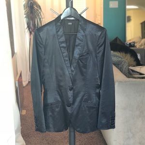 Navy blue sports coat from Armani Exchange